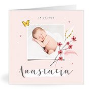 Geburtskarten mit dem Vornamen Anastacia