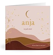 Geburtskarten mit dem Vornamen Anja