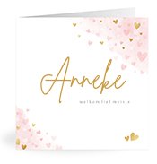 Geboortekaartjes met de naam Anneke