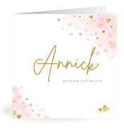 Geboortekaartjes met de naam Annick