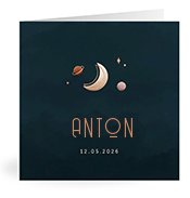 Geburtskarten mit dem Vornamen Anton