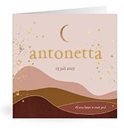 Geboortekaartjes met de naam Antonetta