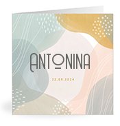 Geburtskarten mit dem Vornamen Antonina