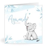 Geburtskarten mit dem Vornamen Armando