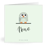 Geburtskarten mit dem Vornamen Arno