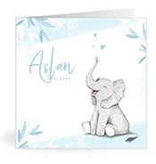 Geburtskarten mit dem Vornamen Aslan