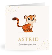 Geburtskarten mit dem Vornamen Astrid