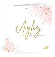 Geboortekaartjes met de naam Ayliz