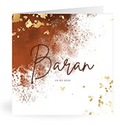 Geburtskarten mit dem Vornamen Baran