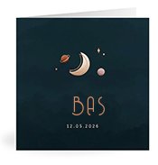 Geboortekaartjes met de naam Bas