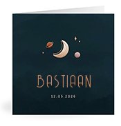 Geboortekaartjes met de naam Bastiaan