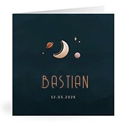 Geburtskarten mit dem Vornamen Bastian