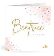 Geburtskarten mit dem Vornamen Beatrice
