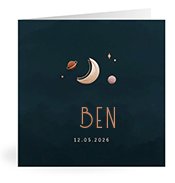 Geburtskarten mit dem Vornamen Ben