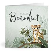 Geburtskarten mit dem Vornamen Benedict