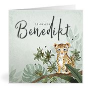 Geburtskarten mit dem Vornamen Benedikt