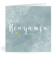 Geboortekaartjes met de naam Benyamin