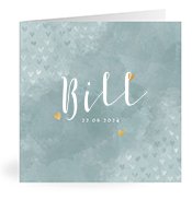 Geboortekaartjes met de naam Bill