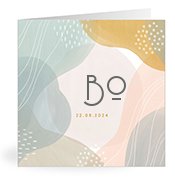 Geburtskarten mit dem Vornamen Bo