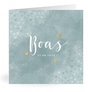 Geboortekaartjes met de naam Boas