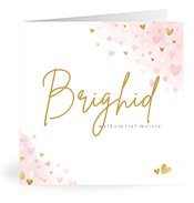Geboortekaartjes met de naam Brighid