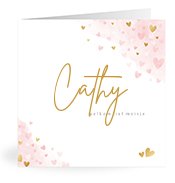 Geboortekaartjes met de naam Cathy