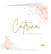 Geboortekaartjes met de naam Catrina