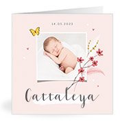 Geburtskarten mit dem Vornamen Cattaleya