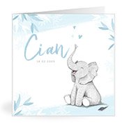Geburtskarten mit dem Vornamen Cian