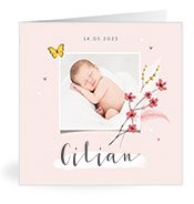 Geburtskarten mit dem Vornamen Cilian