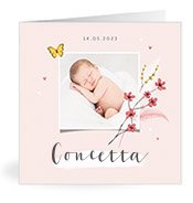 Geburtskarten mit dem Vornamen Concetta