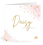 Geburtskarten mit dem Vornamen Daisy