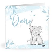 Geburtskarten mit dem Vornamen Dane