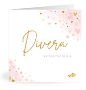 Geboortekaartjes met de naam Divera
