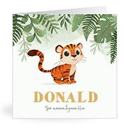 Geburtskarten mit dem Vornamen Donald
