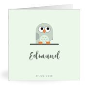 Geburtskarten mit dem Vornamen Edmund