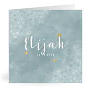 Geburtskarten mit dem Vornamen Elijah