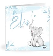 Geburtskarten mit dem Vornamen Elis
