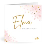 Geboortekaartjes met de naam Elma