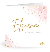 Geboortekaartjes met de naam Elsiena
