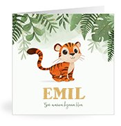 Geburtskarten mit dem Vornamen Emil