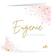 Geboortekaartjes met de naam Eugenie