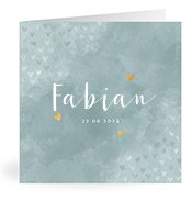 Geboortekaartjes met de naam Fabian