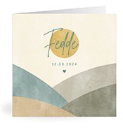 Geboortekaartjes met de naam Fedde
