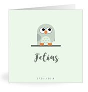 Geburtskarten mit dem Vornamen Felias