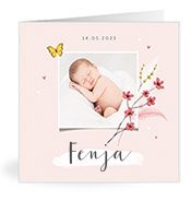 Geburtskarten mit dem Vornamen Fenja