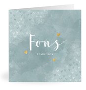 Geboortekaartjes met de naam Fons