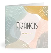 Geburtskarten mit dem Vornamen Francis