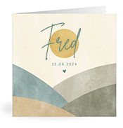 Geburtskarten mit dem Vornamen Fred