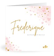 Geboortekaartjes met de naam Frederique